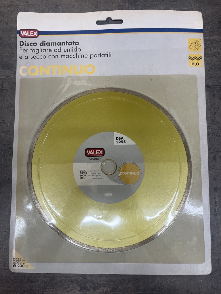 Disco Diamantato a Corona Continua