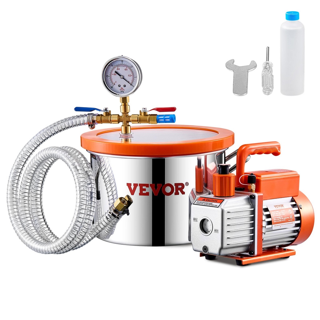 Kit Camera a vuoto da 5,7lt con pompa Vevor