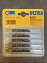 Lame per seghetto alternativo 8609 ULTRA - per compensato, triplex, plastica, cartone - attacco tipo U