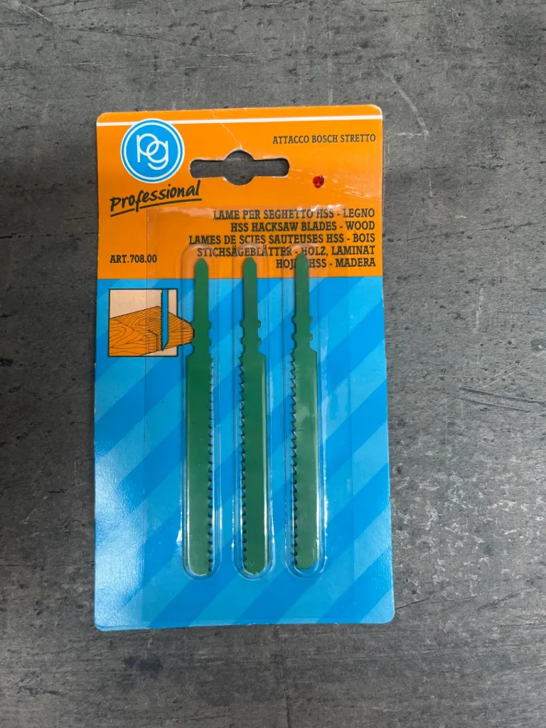 Lame per seghetto alternativo PG Professional - Legno - attacco tipo Bosch stretto
