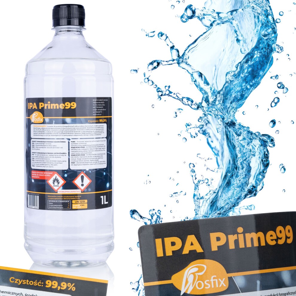 Alcol Isopropilico Rosfix IPA Prime99 99,9 % 1L