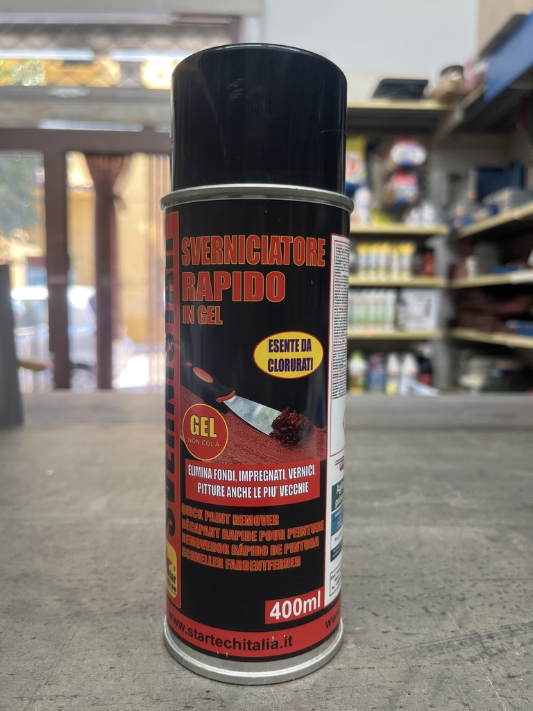 Sverniciatore rapido spray in gel
